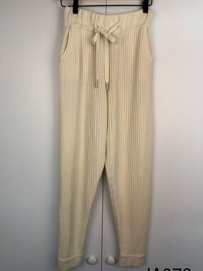 The Tile Club Florence Cashmere Pants Cream XS